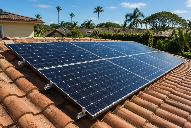 Installation de panneaux solaires à Nancras